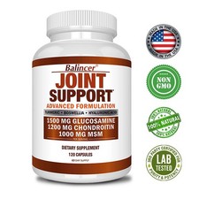 Glucosamine Chondroitin Turmeric MSM Triple Strength Bone Joint 120 Pills US