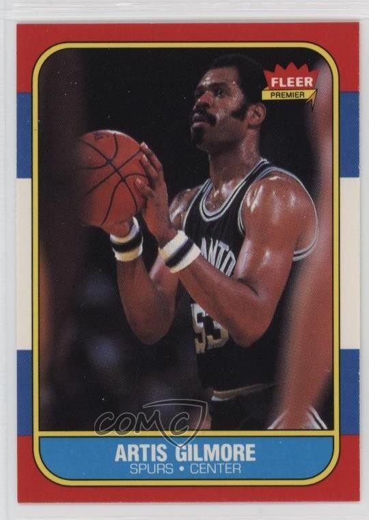 1986-87 Fleer Artis Gilmore #37 HOF