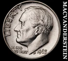 1963-D Roosevelt Dime- Silver- Choice Gem Brilliant Unc- No Reserve #L4295