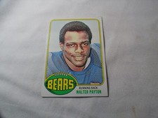 Topps 1976 Walter Payton Rookie Card - #148 - VG - #3. rookie card picture