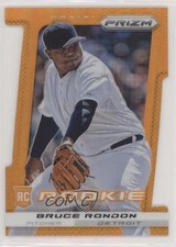 2013 Panini Prizm Orange Prizm Die-Cut 24/60 Bruce Rondon #228 0im