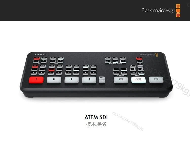 Blackmagic Design ATEM SDI Video Switcher Ultra protable Live production Switch - Image 4 of 4