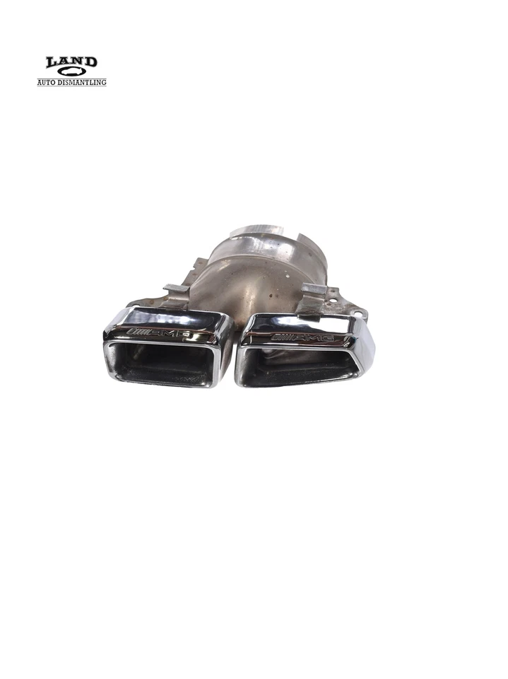 MERCEDES 166 167 RIGHT REAR MUFFLER EXHAUST TIP CHROME GLE63 ML63 GL63 GLS63 AMG - Image 3 of 4
