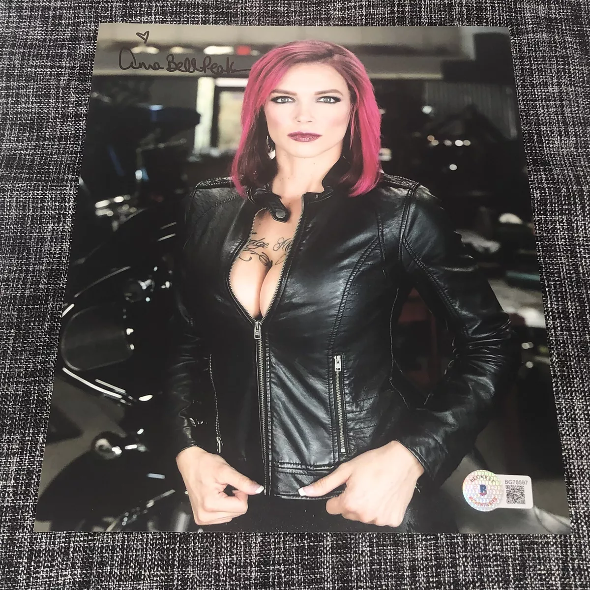 ANNA BELL PEAKS SIGNED AUTOGRAPH 8X10 PHOTO XXX PORN ADULT ACTRESS BECKETT  COA | eBay