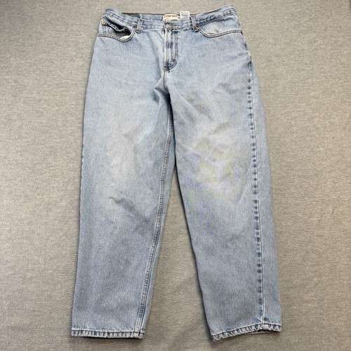 Levis Jeans Men 36x30 (34x28 ) Light Wash 560 Comfort Fit Relaxed Tapered Y2k - Picture 2 of 11