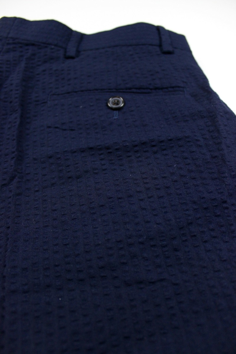 BRAND NEW- Freemans Sporting Club Seersucker Pant- Navy -Size 30