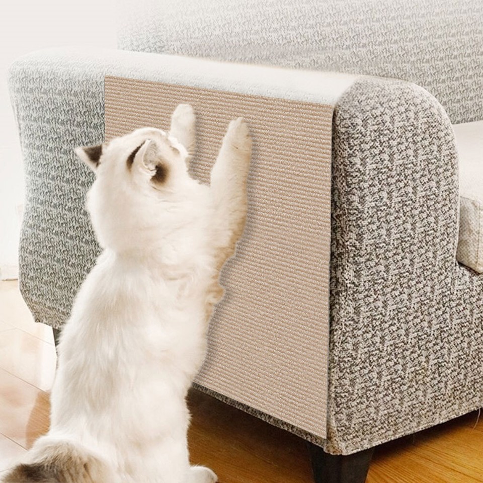 Cat Scratcher Mat Trimmable Cat Climbing Mat Cat Scratching Pad Pet Accessories eBay