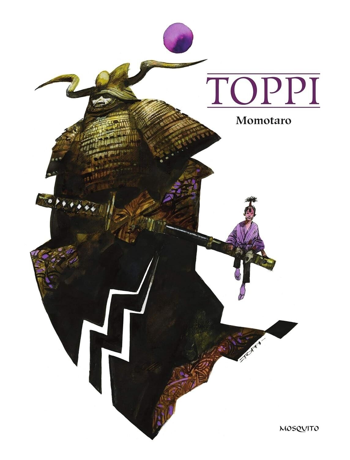 Thumbnail - Sergio Toppi Toppi Momotaro Buch Band French Edition Gebunden
