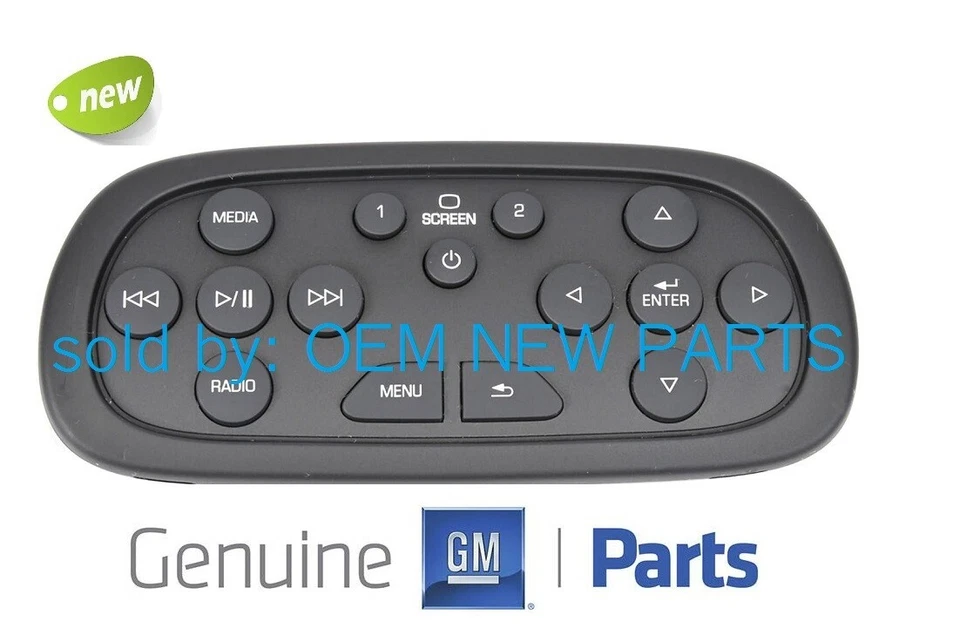 2016-2020 Cadillac Escalade ESV Wireless Headphone DVD Remote FOR HEADREST DVD - Image 2 of 3