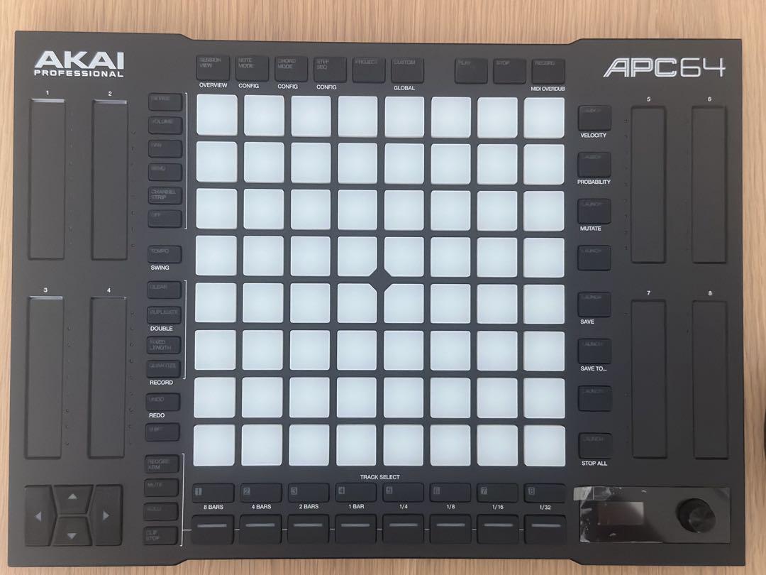 Akai APC64 MIDI Controller for Ableton with Waffle Composition Tool