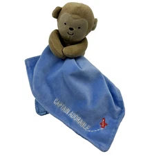 Monkey Baby Lovey Plush Captain Adorable Airplane Stuffed Animal