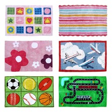 EX- Display / Sample Kids Children Girls Boys 100 Cotton Floor Bedroom Rug Mat