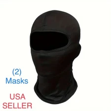 2Pc Face Mask Neck Gaiter Motorcycle Scarf Summer Cooling UV Protector Men Women