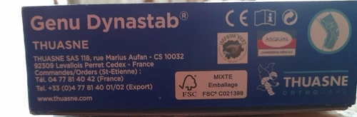 New THUASNE Genu Dynastab Hinged Ligament Knee Brace : Size 1 - 32 cm to 34 cm  - Picture 11 of 12