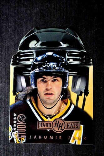 Jaromir Jagr #19 1997 Donruss Studio Hard Hats card
