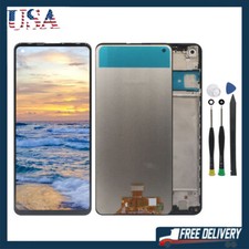 LCD Touch Screen Display Assembly Frame For Samsung A21S A217 2020 6.5"