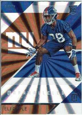 Panini Unparalleled Football 2016 Karte Rookie Card No. 163 Eli Apple