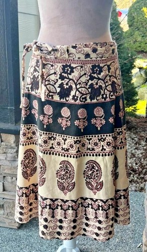 Vintage Greek M.DE.Sigoura Wrap Around Skirt