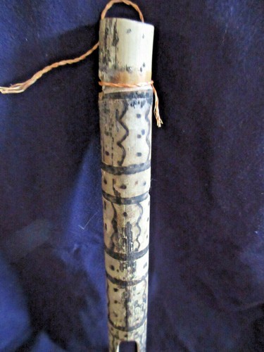 Tagunggung Tagbanua Tribe Palawan Island Bamboo Buzzer Evil Chaser Hand Made - Picture 3 of 5