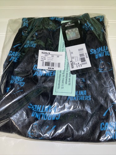 Little Boys Size XXS 4-5 Carolina Panthers NFL Lounge Pants Retail $30.00 - Picture 4 of 4