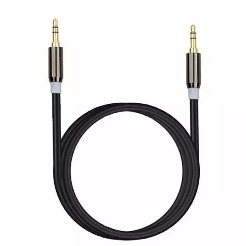 System-S Adapter Cable 3.5mm Jack Aux Stereo Plug (Male) On Of - Picture 1 of 1