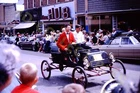 Original slide photo 1966 Kodachrome Deadwood SD Days of 76 Old Car Parade