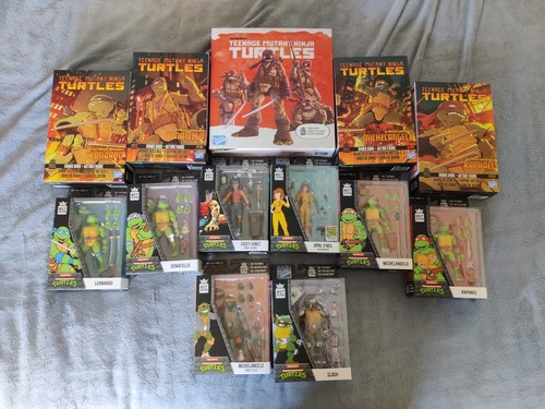 IDW TMNT Loyal Subjects BST AXN Teenage Mutant Ninja Turtles Lot 16 Total 4 Pack