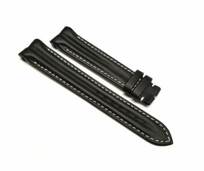 OMEGA ブラックレザーバンド 18mm OMEGA Black strap 18mm Speedmaster Reduced 3810 3510 racing
