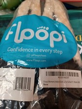 New Floopi Women's Indoor Outdoor Lined Clog Slippers Memory Foam Black L 11 