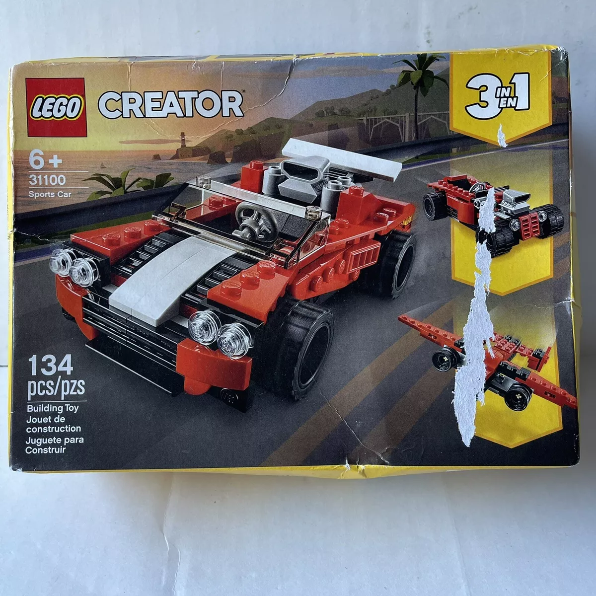 LEGO Creator 3-in-1 Sports Car 31100 Building Kit