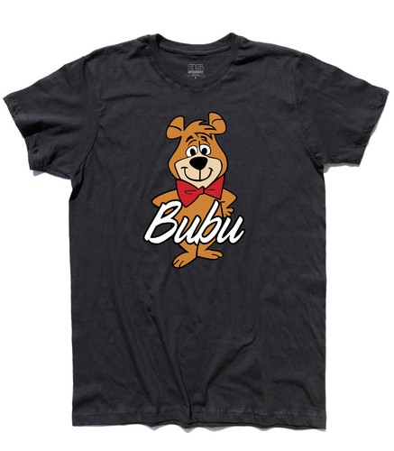 Herren T-Shirt Bubu der Freund des Bären Yoghi Bear Yogi Boo Boo RANGER SMITH Cartoon - Bild 5 von 8
