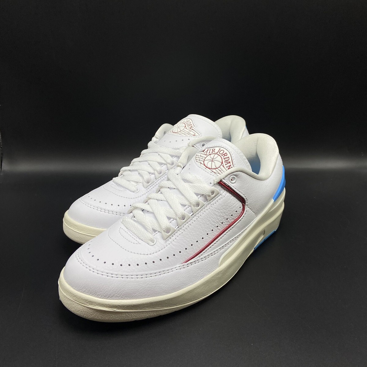 靴 29cm NIKE AIR JORDAN 2 DX4401 - 164 Nike Air Jordan 2 Low Retro UNC to Chicago White Blue Red