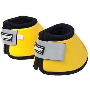 Black White All Sizes Roma Fleece Rubber Horse Boot Over Reach Boots