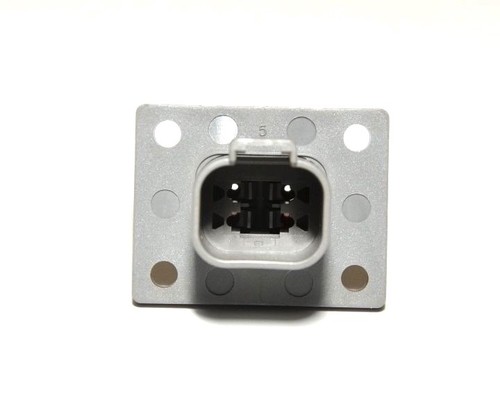 Deutsch DT 4-Pin Genuine Flange Connector Kit, 14-16AWG Solid Contacts, USA - Picture 3 of 8