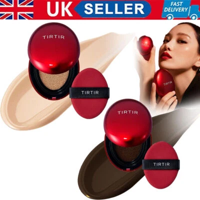 18g TIRTIR Mask Fit Red Cushion Foundation SPF40 PA++ Makeup Base Foundation UK