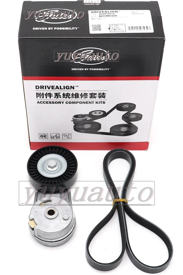 24430296 Kit de transmisión por correa para Buick Verano Chevy Equinox GMC Terrain Foto 3 de 4