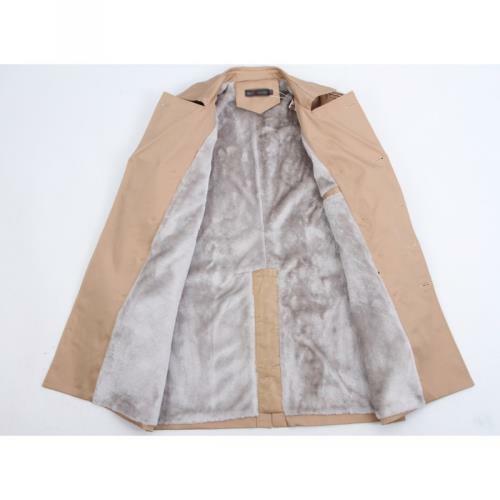 Herren Überlanger Windbreaker Zweireiher Trenchcoat Mantel Oberbekleidung Neu L - Bild 11 von 20
