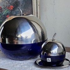 Morinox Cestello Ghiaccio E Zuccheriera Serie  Mela Anni '70