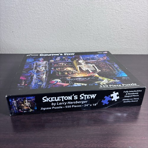 Skeleton Stew By Larry Hersberger 550 Piece Jigsaw Puzzle Vermont Puzzle Company - Picture 7 of 9