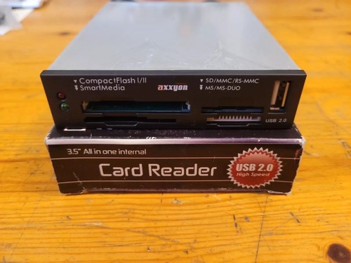 Lecteur de carte Mémoire interne 3.5" AXXYON CRAX2B avec USB 2.0 - Bild 5 von 11