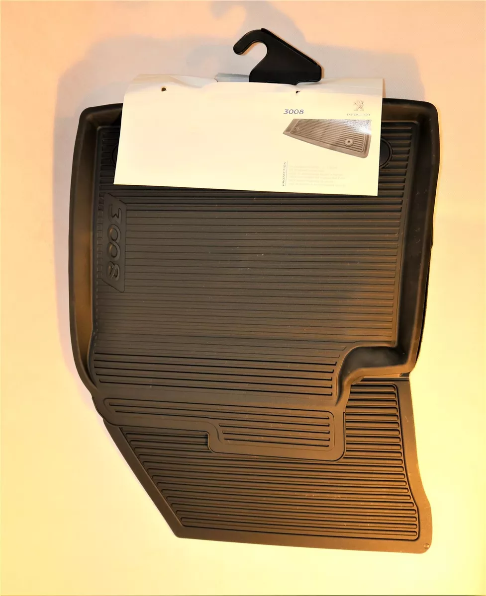 Genuine Peugeot 3008 2017 onwards 4 Rubber Floor Mats 1616435180