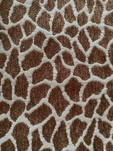 Giraffe Animal Print Upholstery Fabric (R545) (RK7) - Picture 2 of 2