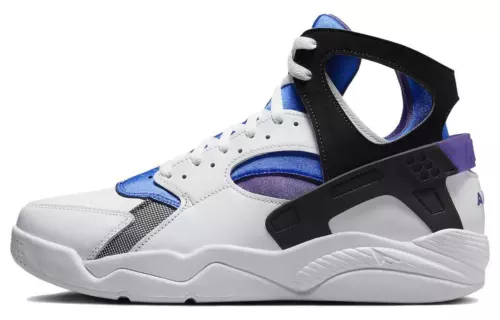Nike Air Flight Huarache Og White Varsity Purple 2023 FD0183-101