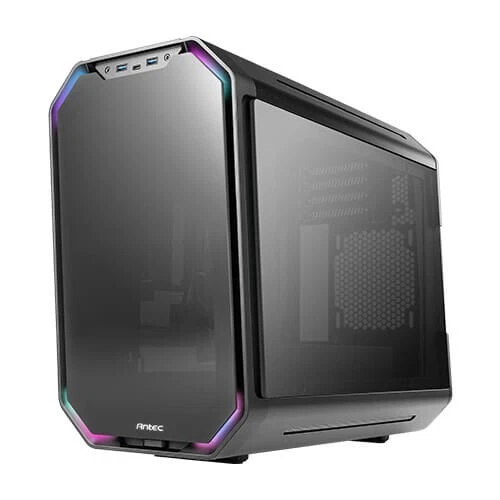 Antec Dark Cube ITX Case,M-ATX, ITX,Glass,512 x 240 x 406 mm (DWH), Dark Cube - Picture 7 of 8