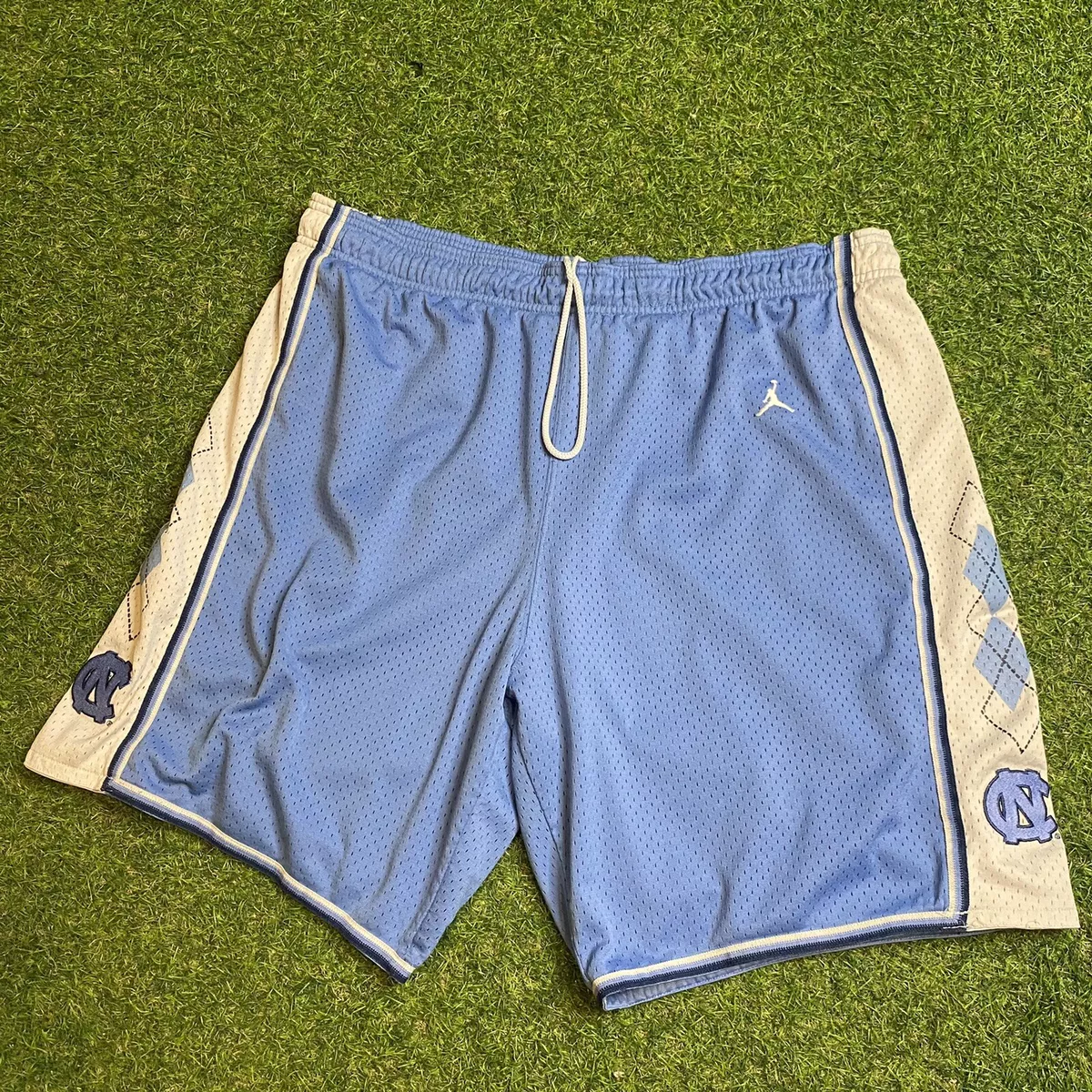 Vintage Nike Air Jordan NCAA North Carolina UNC Tar Heels Shorts Sz XL Sewn  L