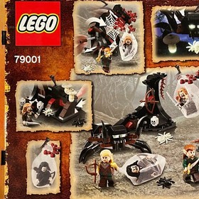 Lego 79001 * BOX ONLY * HOBBIT Escape Mirkwood Spiders (no figs or manual)