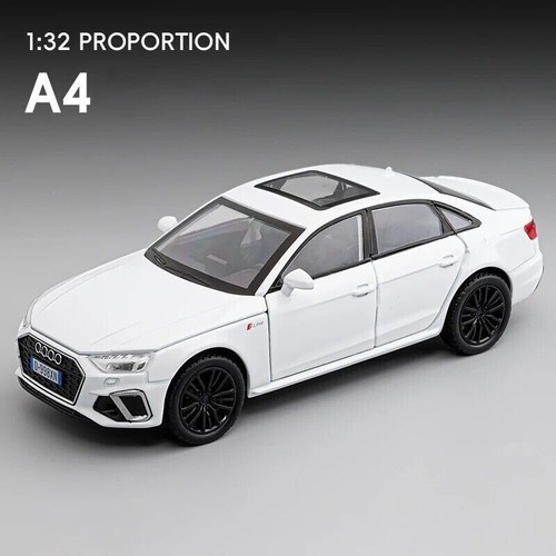 1/32 AUDI A4 Aleación Coche Modelo Diecast Juguete Coleccionable Sonido y Luz Regalo Niños - Imagen 2 de 16