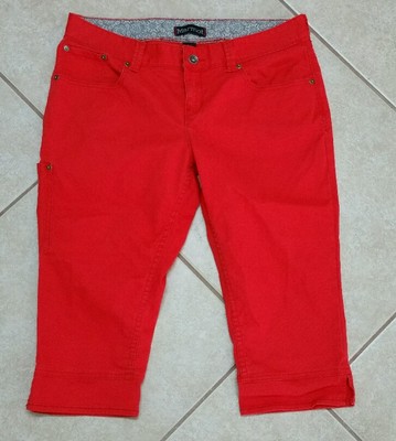 Marmot Casual Travel Outdoors Stretch Capri Jean Pants Women's Size 10 EUC