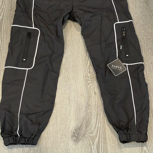 Zaful Windbreakers Extra Slim Straight Black Kids Size M New - Picture 4 of 12