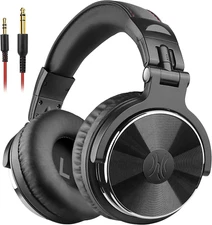 Wired over Ear Headphones Hi-Res Studio Monitor & Mixing DJ Stereo Headsets with